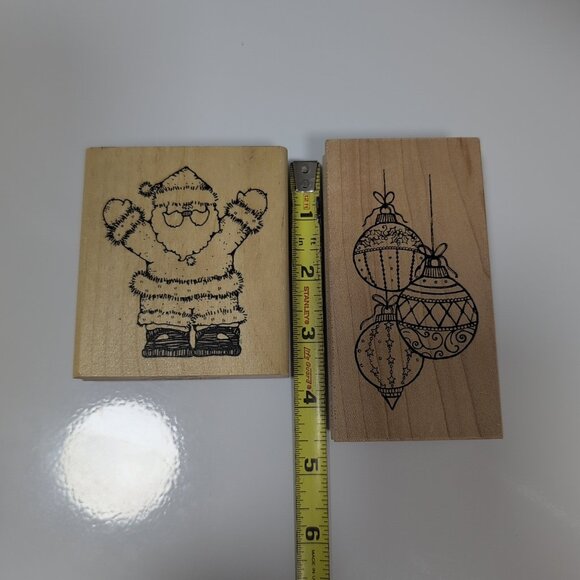 Christmas Wood & Rubber Stamps - card making - Picture 5 of 6
